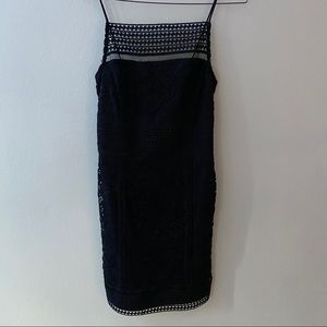 black lace top shop dress